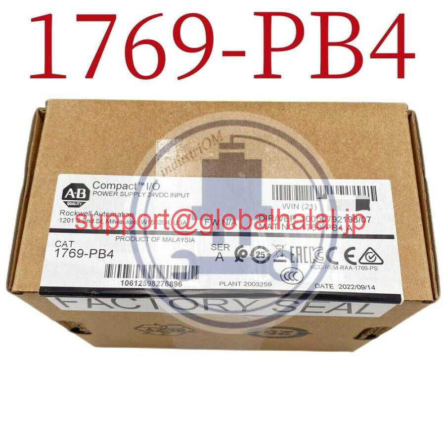 新品1769-PB4 Sera 1769PB4 Allen-Bradley CompactLogix Power Supply 2022 TX 