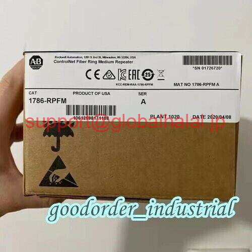 SONY - 新品【東京発★適格請求書★代引可】工場密閉AB 1786-RPFM / A ControlNetファイバーモジュール1786-RPFM 【6ヶ月保証】