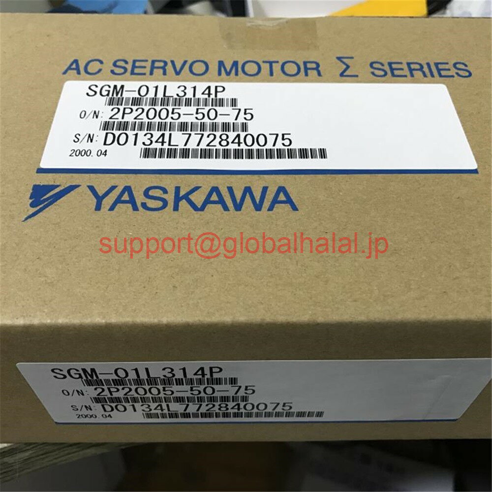乐天商城 - 新品【東京発★適格請求書★税込】YASKAWA / 安川電機 SGM-01L314P サーボモーター【6ヶ月保証】