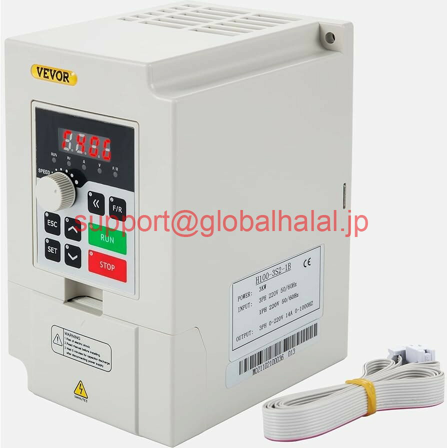 Liquid Crystal Protector - 新品【東京発★適格請求書★代引可】5.5KW 7.5HP VFDインバータードライバー3PHASE 1000HZ 220V 24A可変周波数ドライバー 【6ヶ月保証】