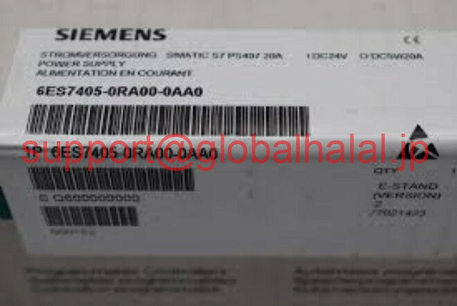新品Siemens simatic S7 PS407 20A 6ES7405-0RA00-0AA0 ( 6ES7 405-0RA00-0AA0 ) E. 02 