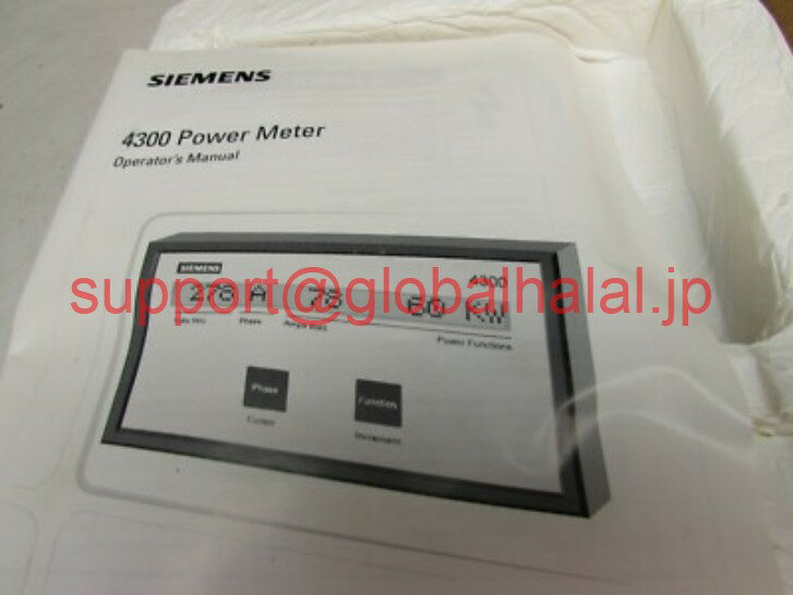 Rakuten - 新品【東京発★適格請求書★代引可】SIEMENS 4300 POWER METER & DISPLAY MODULE 4300DC-240 CABLE INCLUDED 【6ヶ月保証】