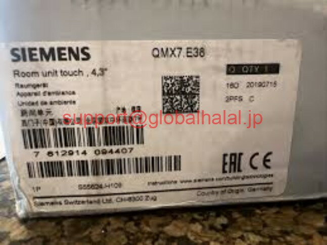 新品SIEMENS Touch Room Operator Unit 4.3” QMX7.E38 