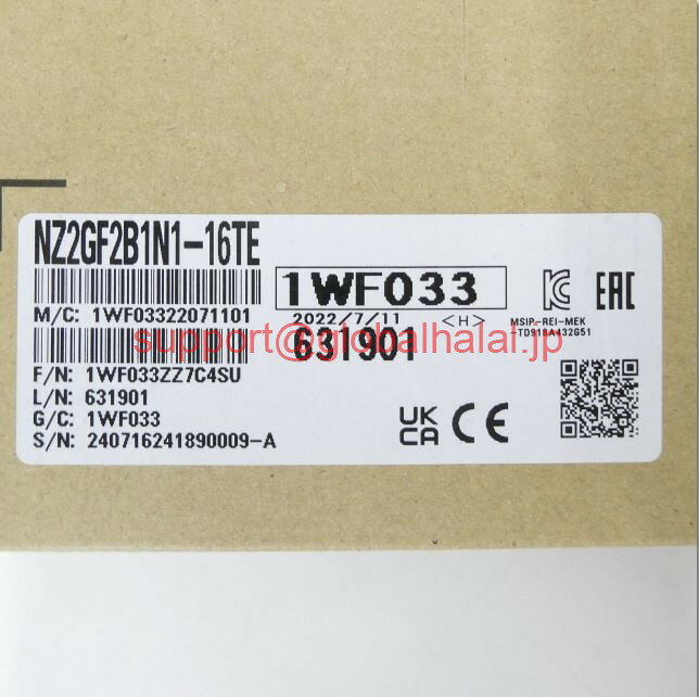 SHARP - 新品【東京発★適格請求書★代引可】plc Mitsubishi plc NZ2GF2B1N1-16TE new 【6ヶ月保証】