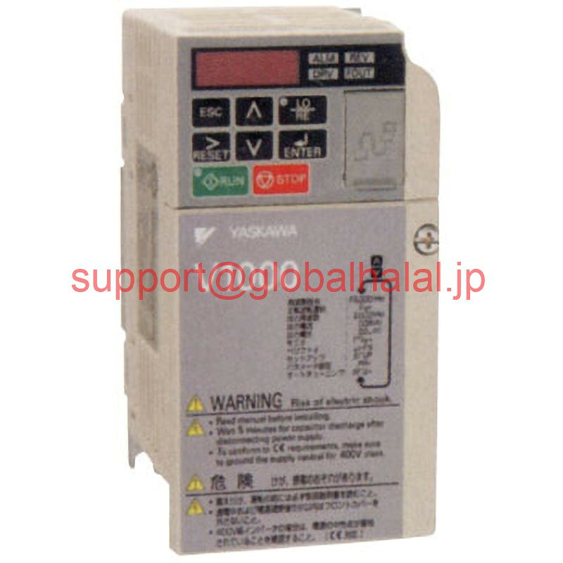 新品【東京発★適格請求書★代引可】YASKAWA CIMR-VA2A0004BAA V1000 J0224H617410038 ヤスカワ インバーター 【6ヶ月保証】