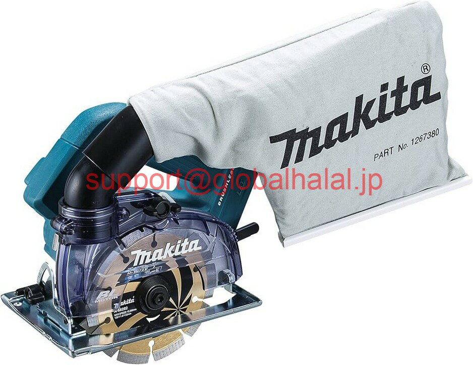 新品【東京発★適格請求書★代引可】Makita 18V Rechargeable Dust Cutter CC500DZ 125mm Wireless Main Unit Only 【6ヶ月保証】