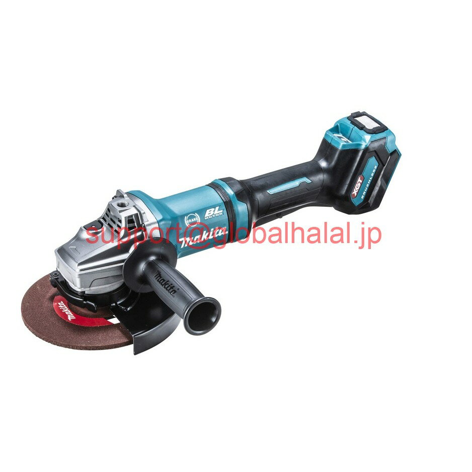 新品【東京発★適格請求書★代引可】Makita 40Vmax 180mm rechargeable disc grinder (body only) paddle..