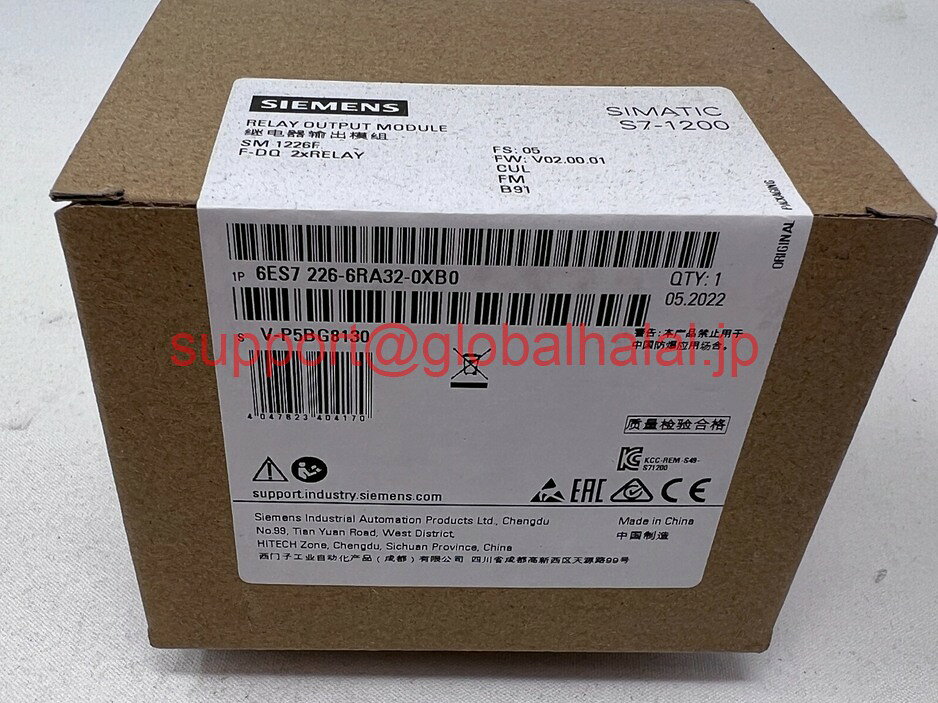 新品【東京発★適格請求書★代引可】Siemens 6ES7 226-6RA32-0XB0 6ES72266RA320XB0 ???? USA SELLER 【6ヶ月保証】