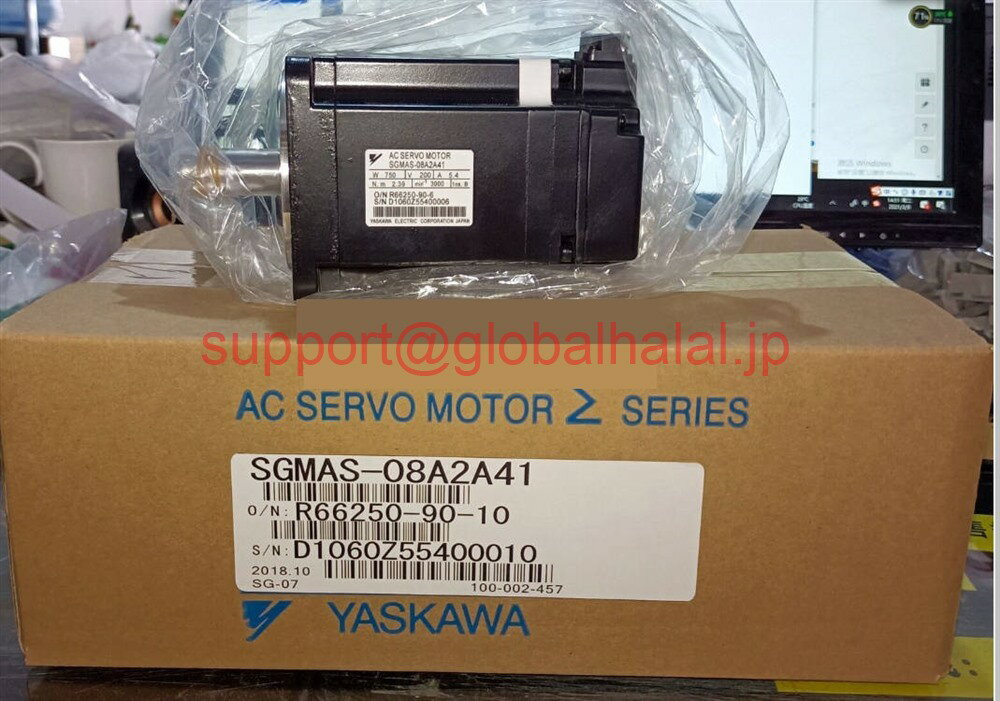 新品【東京発★適格請求書★税込】YASKAWA / 安川電機 SGMAS-08A2A41 サーボモーター【6ヶ月保証】
