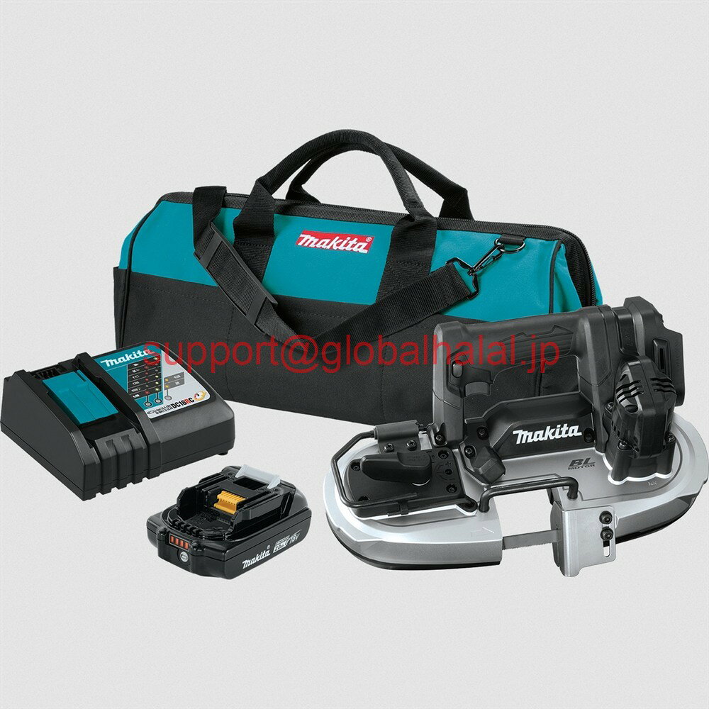 新品【東京発★適格請求書★代引可】Makita XBP05R1B 18V LXT Li-Ion 2 in. Sub-Compact Band Saw Kit (2 Ah) New 【6ヶ月保証】