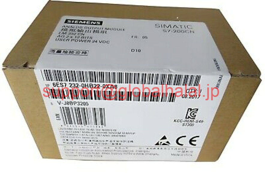 新品【東京発★適格請求書★代引可】6ES7 232-0HB22-0XA8 SIEMENS 6ES7232-0HB22-0XA8 Extension Module #HT 【6ヶ月保証】