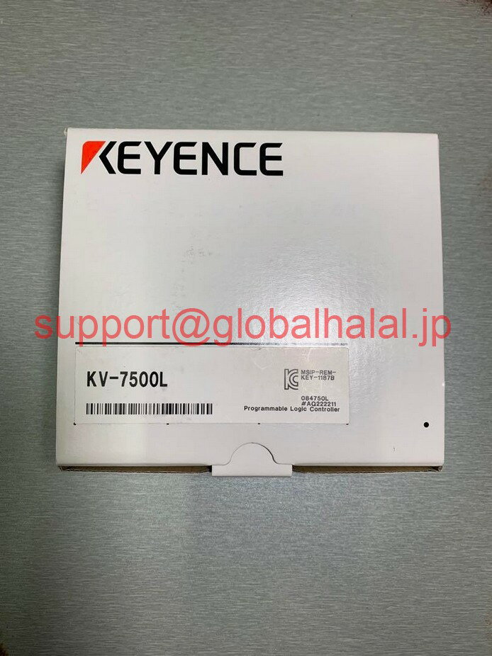 Rakuten - 新品【東京発★適格請求書★代引可】キーエンス EtherNet/IP 内蔵 CPUユニット KV-7500L 【6ヶ月保証】