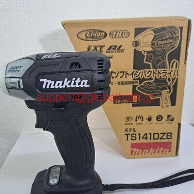 新品Makita Soft Impact Driver TS141 18V Black Battery Not Included TS141DZB Japan 