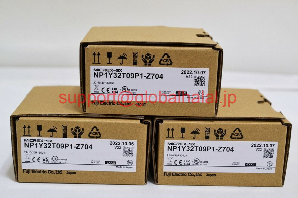 新品【東京発★適格請求書★代引可】富士電機 出力モジュール NP1Y32T09P1-Z704 ×3個セット 【6ヶ月保証】