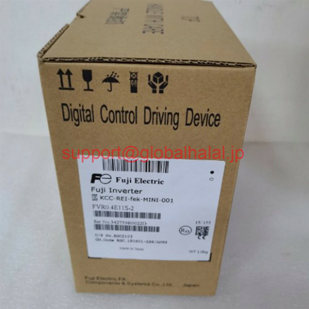 DELL - 新品【東京発★適格請求書★代引可】富士電機 インバータ FVR0.4E11S-2 【6ヶ月保証】