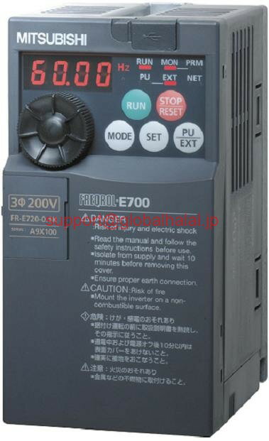 Rakuten - 新品【東京発★適格請求書★代引可】三菱電機 インバータ FR-E720-2.2KNF 【6ヶ月保証】