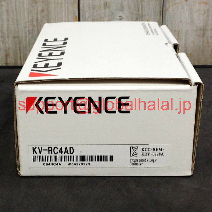 新品【東京発★適格請求書★代引可】キーエンス アナログ入力ユニット4ch KV-RC4AD 【6ヶ月保証】