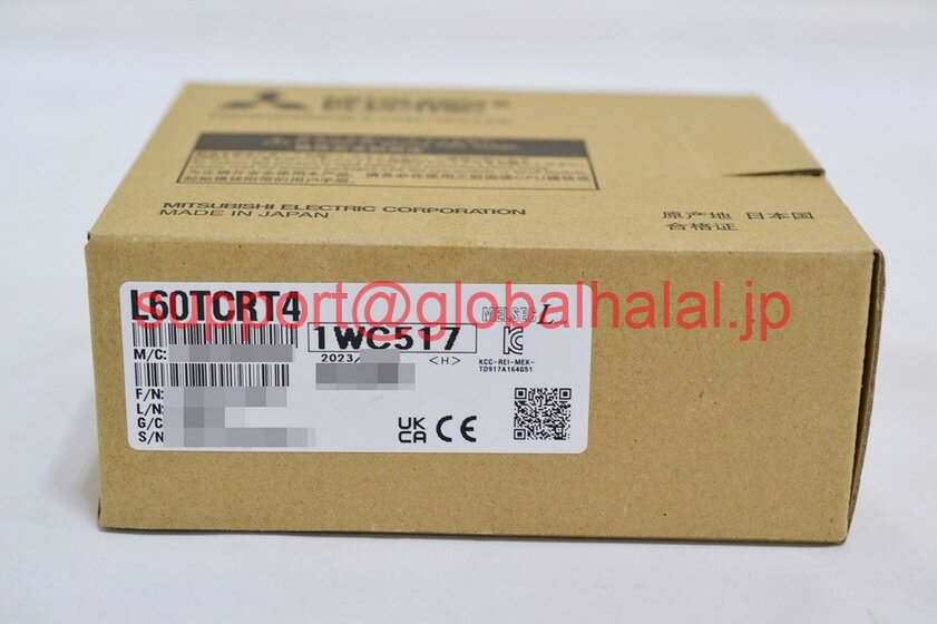 新品【東京発★適格請求書★代引可】三菱電機 温度調節ユニット L60TCRT4 【6ヶ月保証】