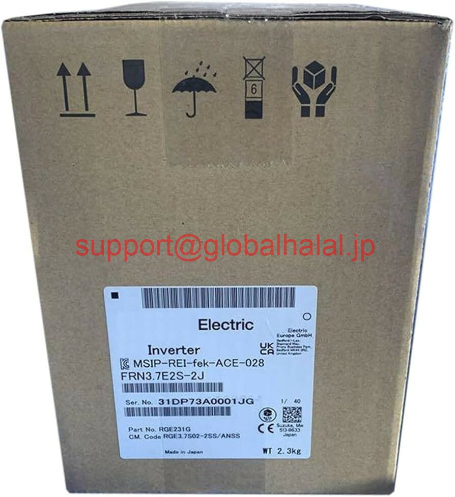 NEC - 新品【東京発★適格請求書★代引可】FRN3.7E2S-2J 富士電機インバータ 【6ヶ月保証】