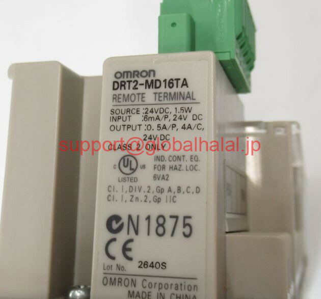 Cases - 新品【東京発★適格請求書★代引可】OMRON PLC DRT2-MD16TA リモートI/Oターミナル 【6ヶ月保証】