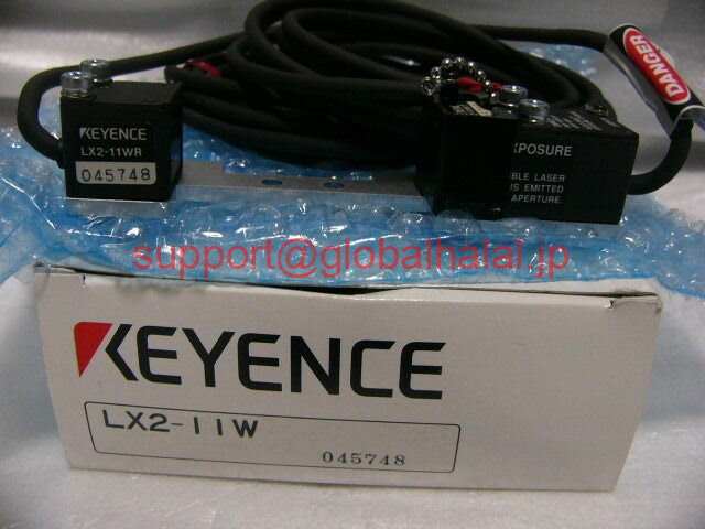 NEC - 新品【東京発★適格請求書★代引可】KEYENCE LX2-11W 最大30cm間隔透過型レーザセンサ 【6ヶ月保証】
