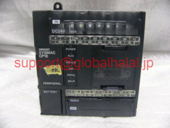 NEC - 新品【東京発★適格請求書★代引可】OMRON PLC CP1E-N20DT-D 20点入出力CPU装置 【6ヶ月保証】
