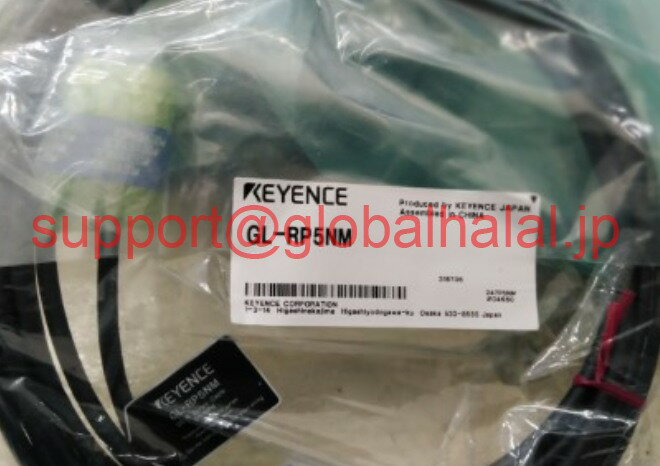 Rakuten - 新品【東京発★適格請求書★代引可】KEYENCE GL-RP5NM 5m NPN セーフティライトカーテン本体接続ケーブル 【6ヶ月保証】