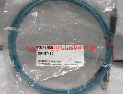新品【東京発★適格請求書★代引可】KEYENCE OP-87450 NFPA79対応モニタケーブル 2m M12 4pin M12 4pin 【6ヶ月保証】