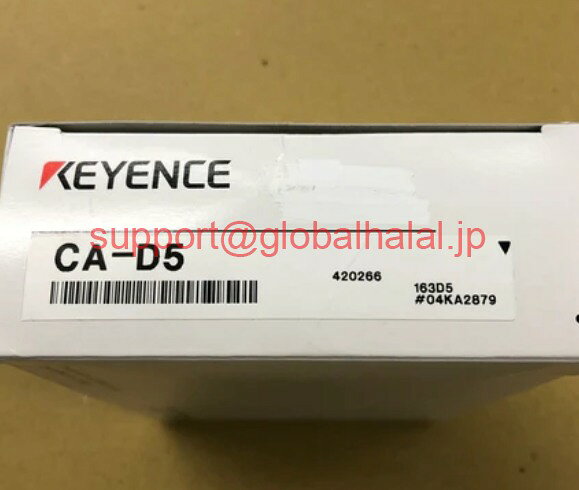 新品【東京発★適格請求書★代引可】Keyence CA-D5 LED照明ケーブル5m長 【6ヶ月保証】