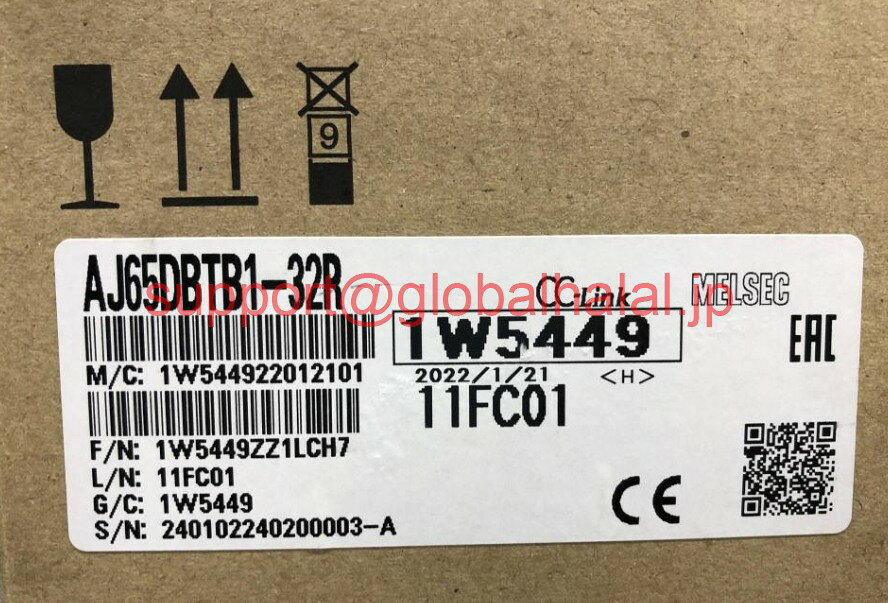 新品【東京発★適格請求書★代引可】AJ65DBTB1-32R PLCリモートI/O端末【6ヶ月保証】
