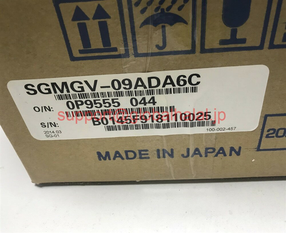 NEC - 新品【東京発★適格請求書★税込】YASKAWA / 安川電機 SGMGV-09ADA6C サーボモーター【6ヶ月保証】