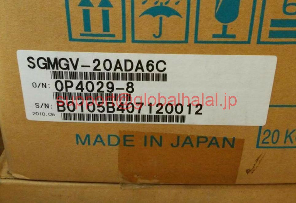 新品【東京発★適格請求書★税込】YASKAWA / 安川電機 SGMGV-20ADA6C サーボモーター【6ヶ月保証】