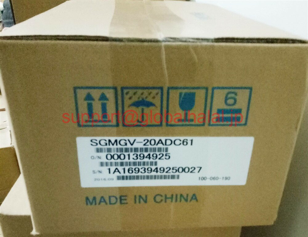 新品【東京発★適格請求書★税込】YASKAWA / 安川電機 SGMGV-20ADC61 サーボモーター【6ヶ月保証】