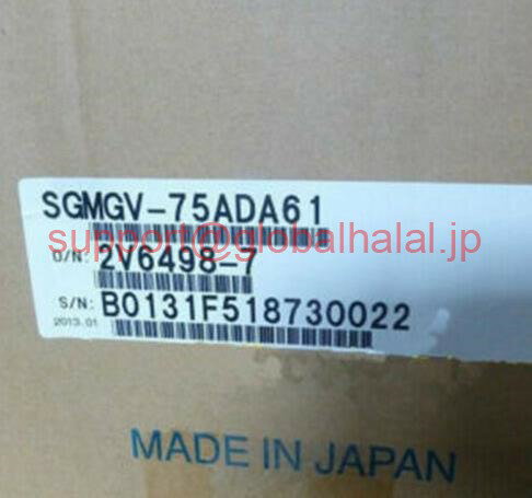 新品【東京発★適格請求書★税込】YASKAWA / 安川電機 SGMGV-75ADA61 サーボモーター...
