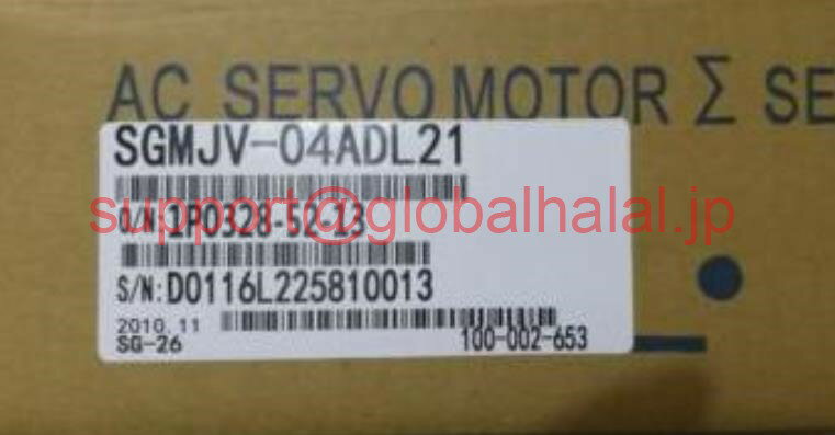 Hewlett Packard - 新品【東京発★適格請求書★税込】YASKAWA / 安川電機 SGMJV-04ADL21 サーボモーター【6ヶ月保証】