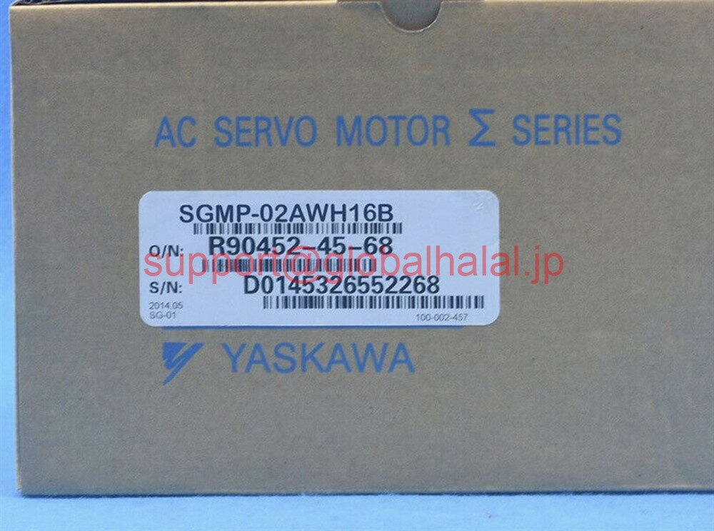SHARP - 新品【東京発★適格請求書★税込】YASKAWA / 安川電機 SGMP-02AWH16B サーボモーター【6ヶ月保証】