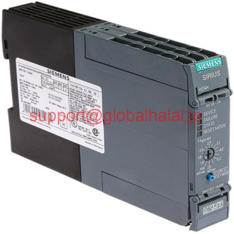Netbook （UmPC） - 新品【東京発★適格請求書★代引可】シーメンスモータースターター3RM1007-1AA04 3RM10071AA04 3RM1 007-1AA04 【6ヶ月保証】