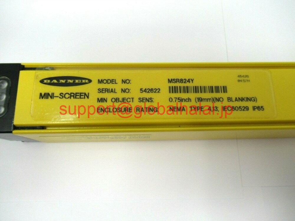 Lenovo - 新品【東京発★適格請求書★代引可】バナーエンジニアリングMSR824Yライト電流レシーバー ** 【6ヶ月保証】