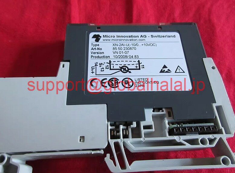 PDA - 新品【東京発★適格請求書★代引可】Eaton XN-2AI-U（-10/0 ... 10VDC）アナログ入力モジュール 【6ヶ月保証】