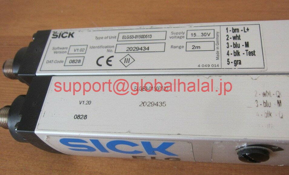 新品SICK ELGS3-0150D513 PLC 光電近接センサー スイッチ 15-30V 