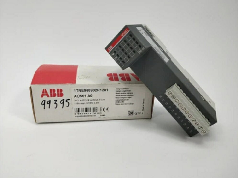 新品【東京発★適格請求書★代引可】abb | AO930N | HARTアナログ出力モジュール（新規） 【6ヶ月保証】