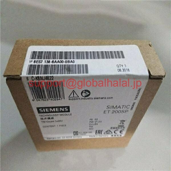 新品【東京発★適格請求書★代引可】シーメンス 6ES7 138-6AA00-0BA0 モジュール 6ES7138-6AA00-0BA0 【6ヶ月保証】