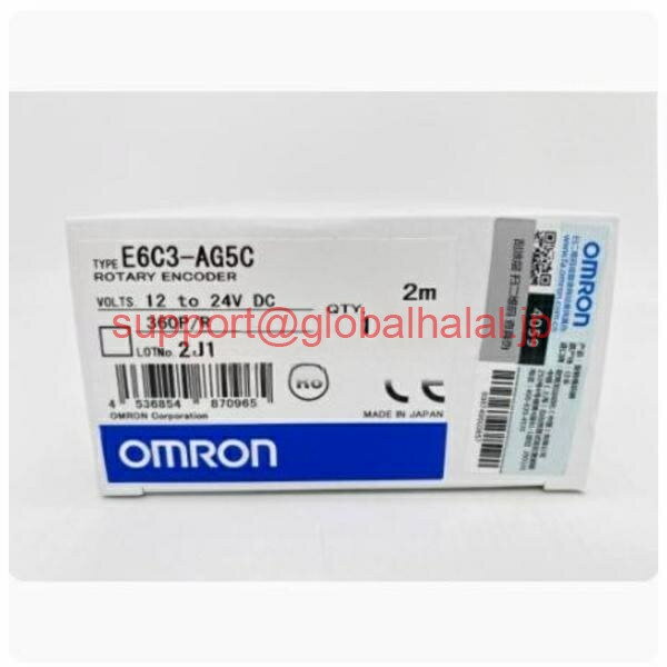 新品【東京発★適格請求書★代引可】オムロン E6C3-AG5C 360P/R 2M ロータリーエンコーダ 【6ヶ月保証】