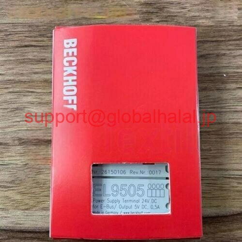 新品【東京発★適格請求書★代引可】Beckhoff EL9505 アナログ入力モジュール 【6ヶ月保証】