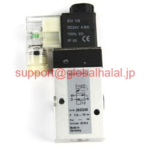 新品【東京発★適格請求書★代引可】Norgren Solenoid Valve Noreen 2622200 /PL3 【6ヶ月保証】