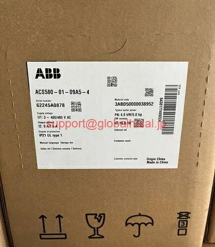 Netbook （UmPC） - 新品【東京発★適格請求書★代引可】ACS580-01-09A5-4 VFD 4KW ACS580-01 【6ヶ月保証】