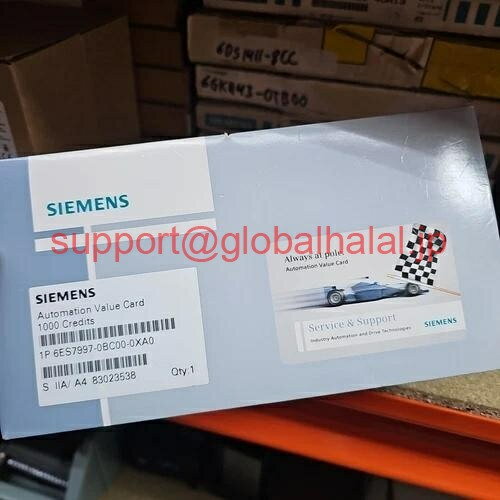新品SIEMENS AUTOMATION VALUE CARD AVC, 2000 TOTAL CREDITS, 6ES7997-0BB00-0XA0 