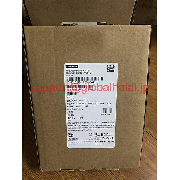 新品【東京発★適格請求書★代引可】シーメンス 6SL3210-1PE14-3AL1 周波数コンバータ 6SL3 210-1PE14-3AL1 【6ヶ月保証】