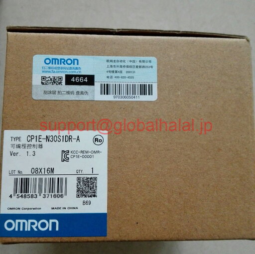 新品【東京発★適格請求★税込】オムロン OMRON PLC CP1E-N30S1DR-A CPUユニット【6ヶ月保証】 新品【東京発★適格請求★税込】オムロン OMRON PLC CP1E-N30S1DR-A CPUユニット【6ヶ月保証】