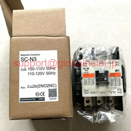 Rakuten - 新品【東京発★適格請求★税込】富士電機　電磁接触器 SC-N3 ( 220V 110V 380V 選択可)【6ヶ月保証】